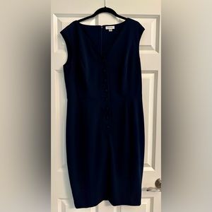 New navy Calvin Klein dress